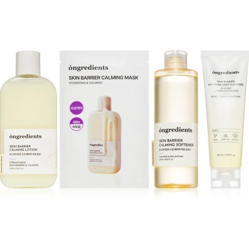 Ongredients Skin Barrier Calming set pentru fortificarea barierei cutanate