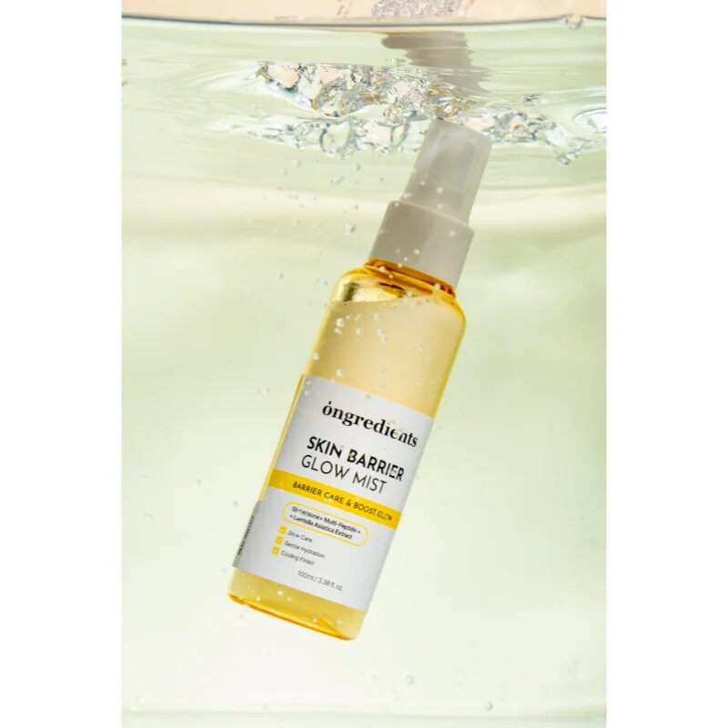 Ongredients Skin Barrier Glow Mist ceață facială tonică pentru fortificarea barierei cutanate 100 ml