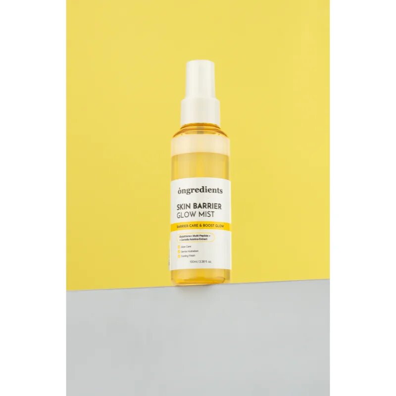 Ongredients Skin Barrier Glow Mist ceață facială tonică pentru fortificarea barierei cutanate 100 ml