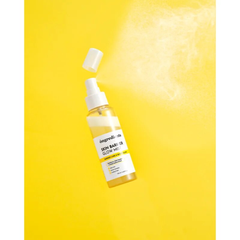 Ongredients Skin Barrier Glow Mist ceață facială tonică pentru fortificarea barierei cutanate 100 ml