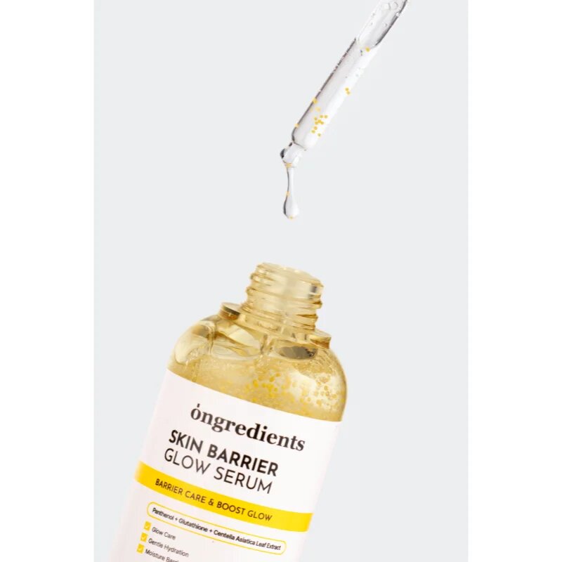 Ongredients Skin Barrier Glow Serum ser cu efect iluminator pentru uniformizarea nuantei tenului 50 ml