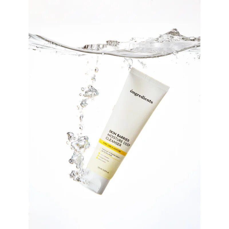 Ongredients Skin Barrier Moisture Deep Cleanser gel de curățare blând pentru fortificarea barierei cutanate 120 ml