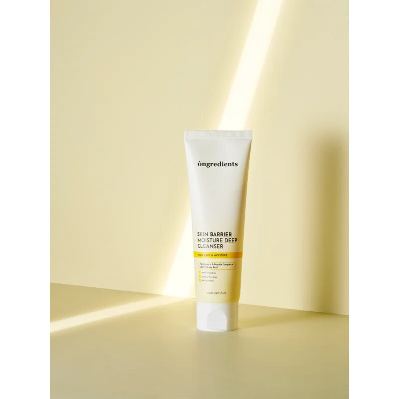 Ongredients Skin Barrier Moisture Deep Cleanser gel de curățare blând pentru fortificarea barierei cutanate 120 ml