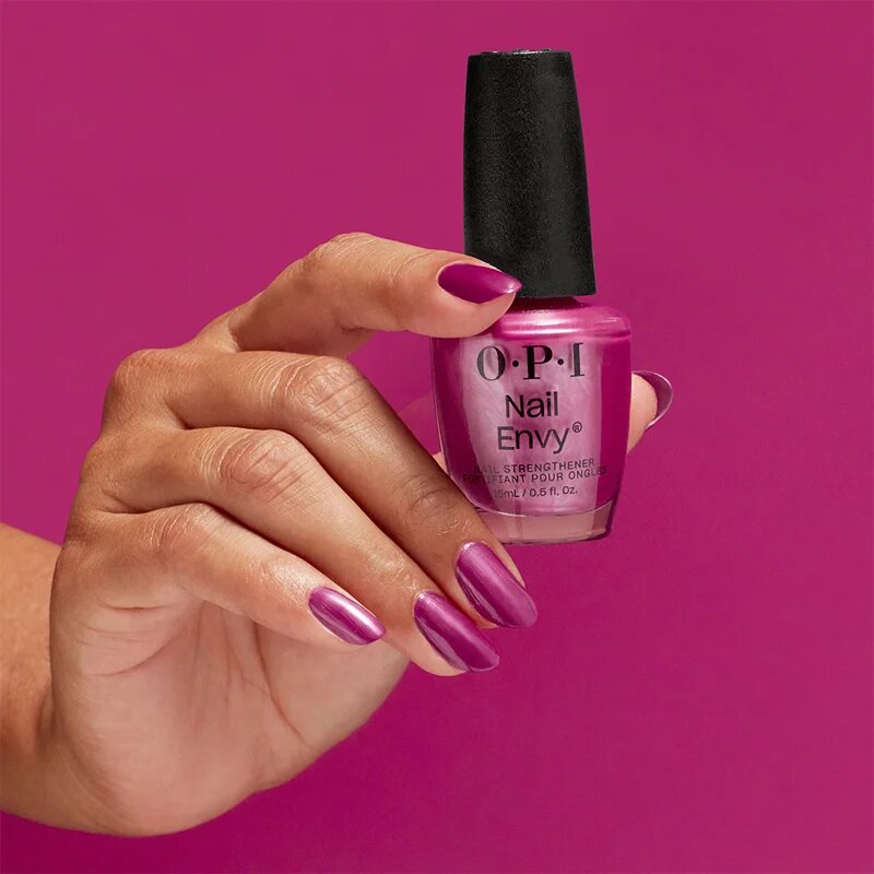 OPI Nail Envy lac de unghii hranitor Powerful Pink 15 ml
