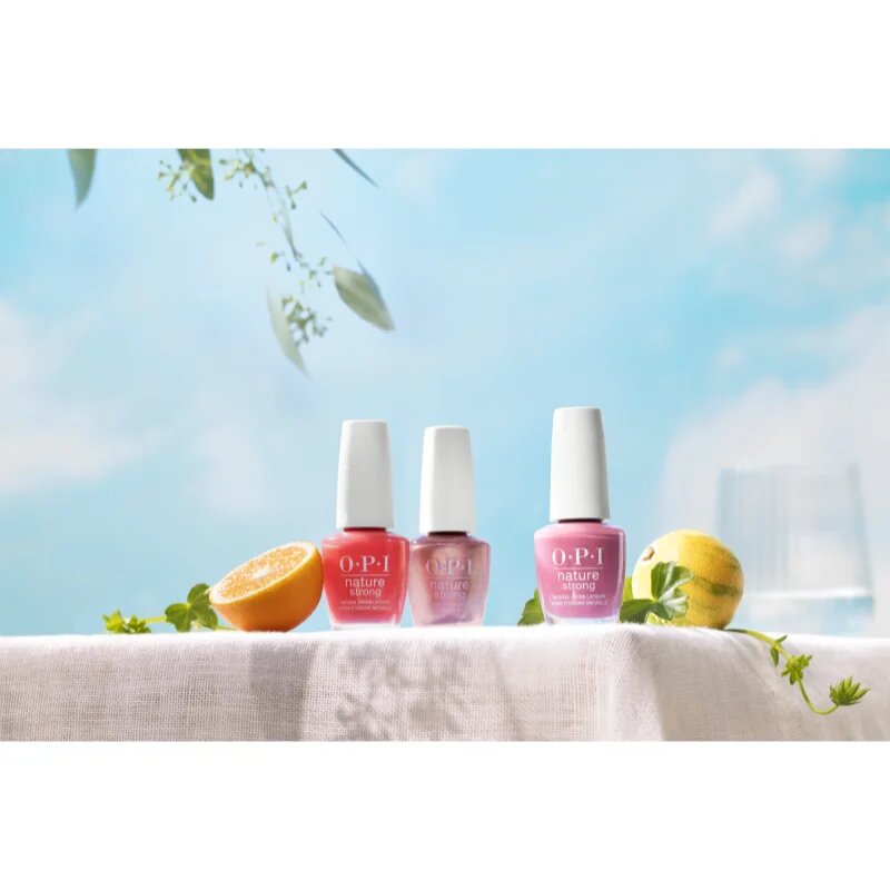 OPI Nature Strong lac de unghii Intentions are Rose Gold 15 ml