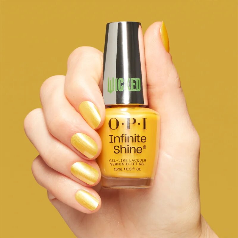 OPI Wicked Infinite Shine lac de unghii culoare Yellow Brick Road 15 ml