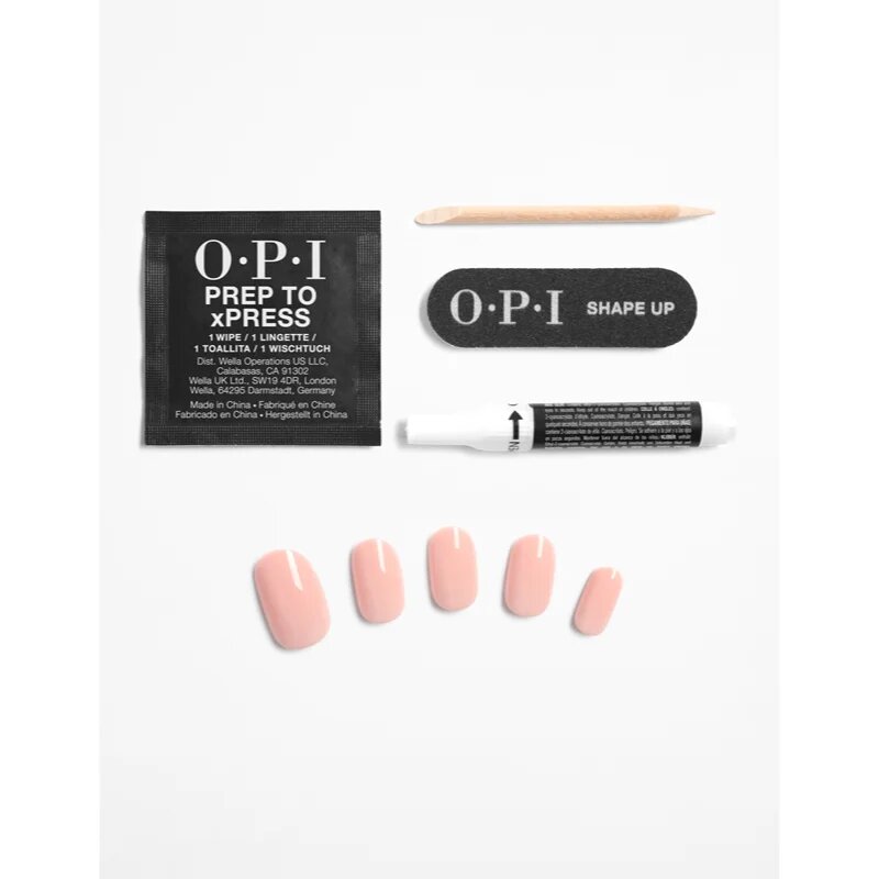 OPI xPRESS/ON unghii artificiale Bubble Bath 30 buc