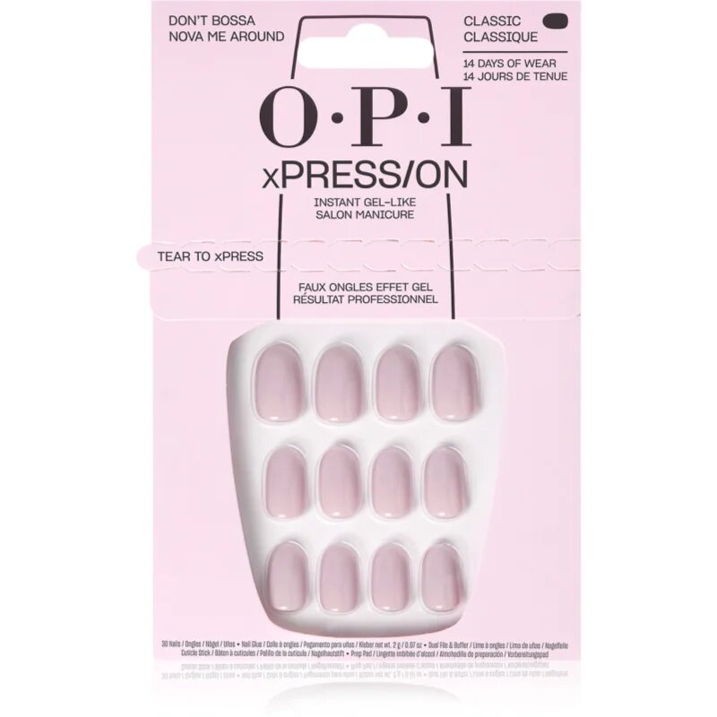 OPI xPRESS/ON unghii artificiale Don’t Bossa Nova Me Around 30 buc