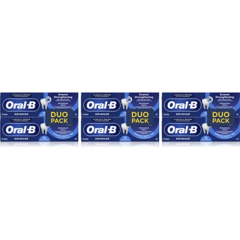 Oral-B Advanced Enamel Strengthening set pentru îngrijirea dentară