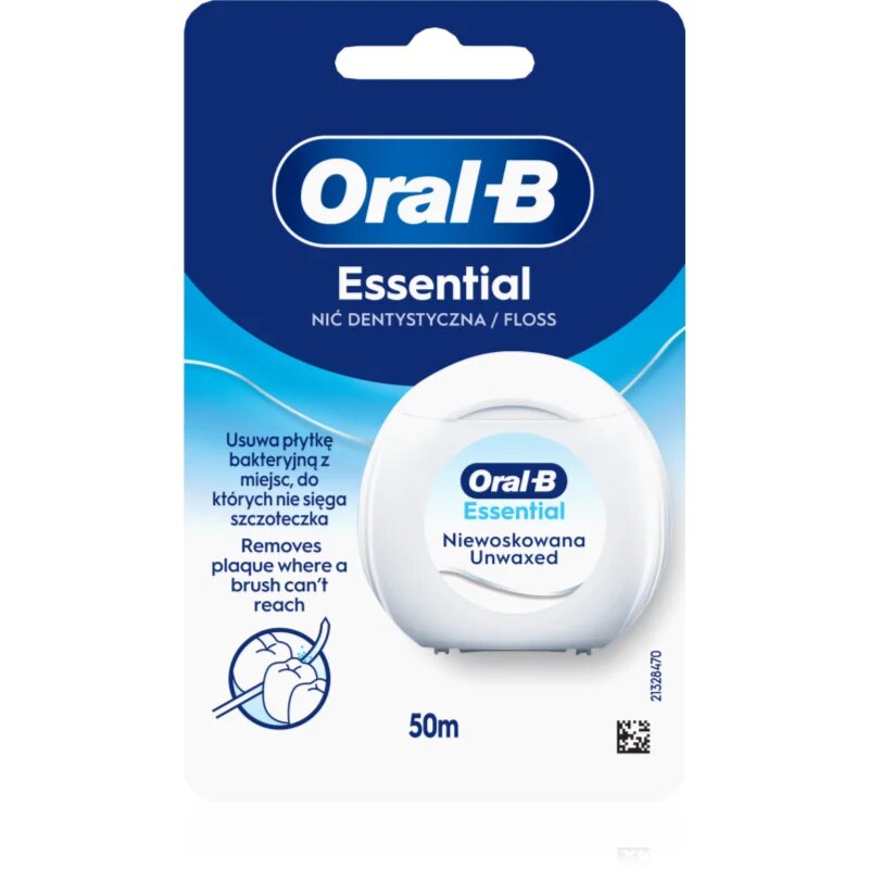 Essential Floss Unwaxed ata dentara neceruita 50 m