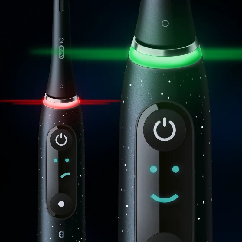 Oral-B iO10 periuta de dinti electrica Black Spreckels 1 buc