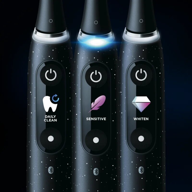 Oral-B iO10 periuta de dinti electrica Black Spreckels 1 buc