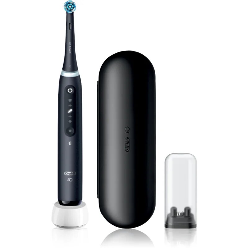 Oral-B iO5 periuta de dinti electrica cu sac Matt Black