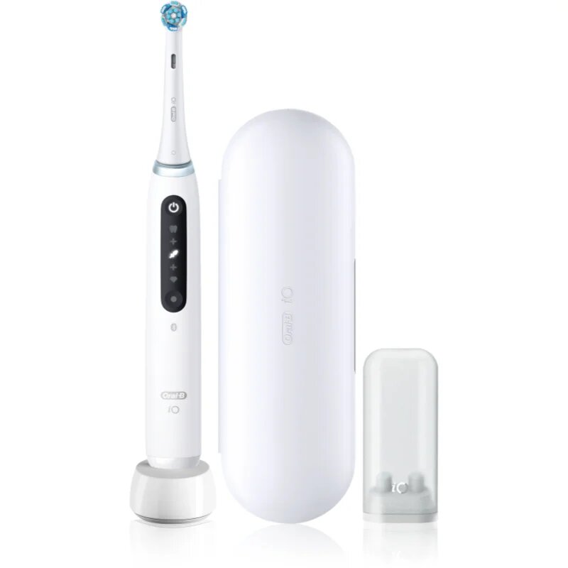 Oral-B iO5 periuta de dinti electrica cu sac Quite White 1 buc