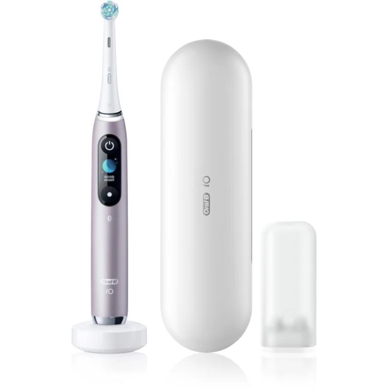 Oral-B iO9 periuta de dinti electrica cu etui de încărcare Rose Quartz 1 buc
