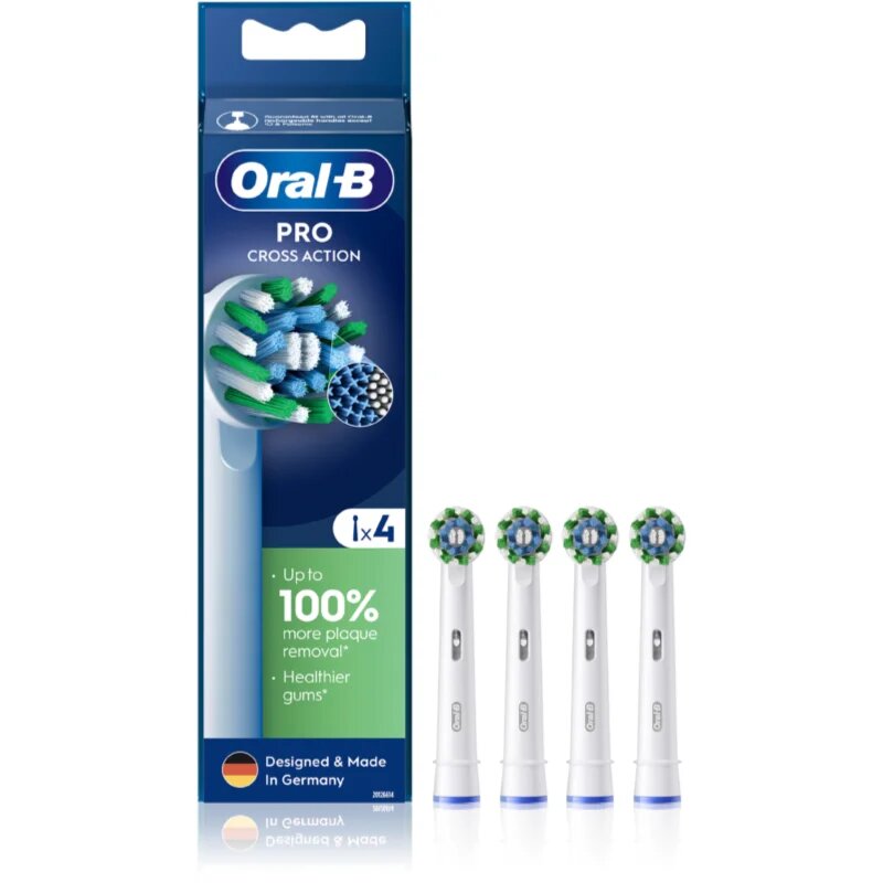 Oral-B PRO Cross Action capete de schimb pentru periuta de dinti 4 buc