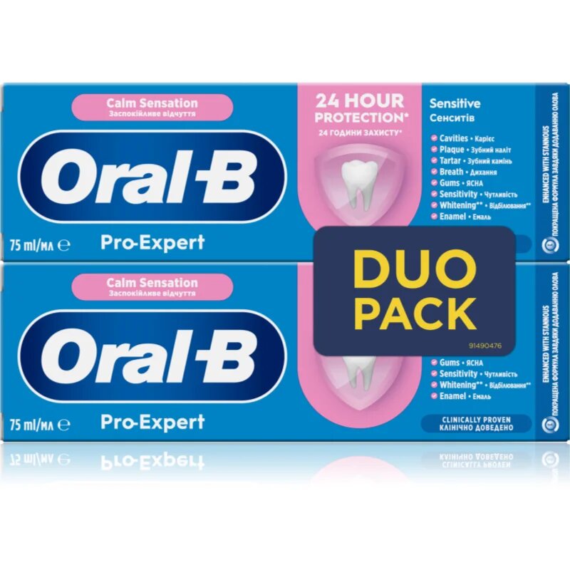 Pro-Expert Calm Sensation pastă de dinți calmantă 2x75 ml