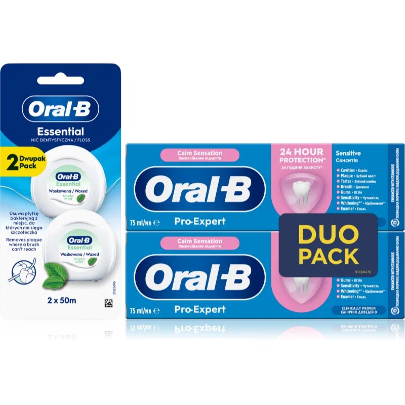 Oral-B Pro-Expert & Essential set pentru dinti sanatosi si gingii sanatoase