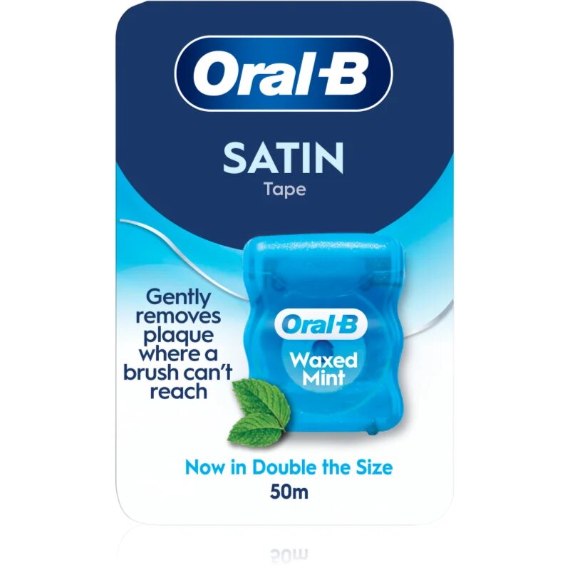 Satin Tape Waxed Mint ata dentara mentă 50 m