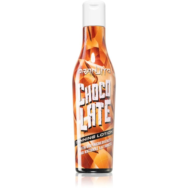 Oranjito Chocolate Bronze loțiune pentru bronzat la solar cu componente bio și accelerator de bronzare 200 ml