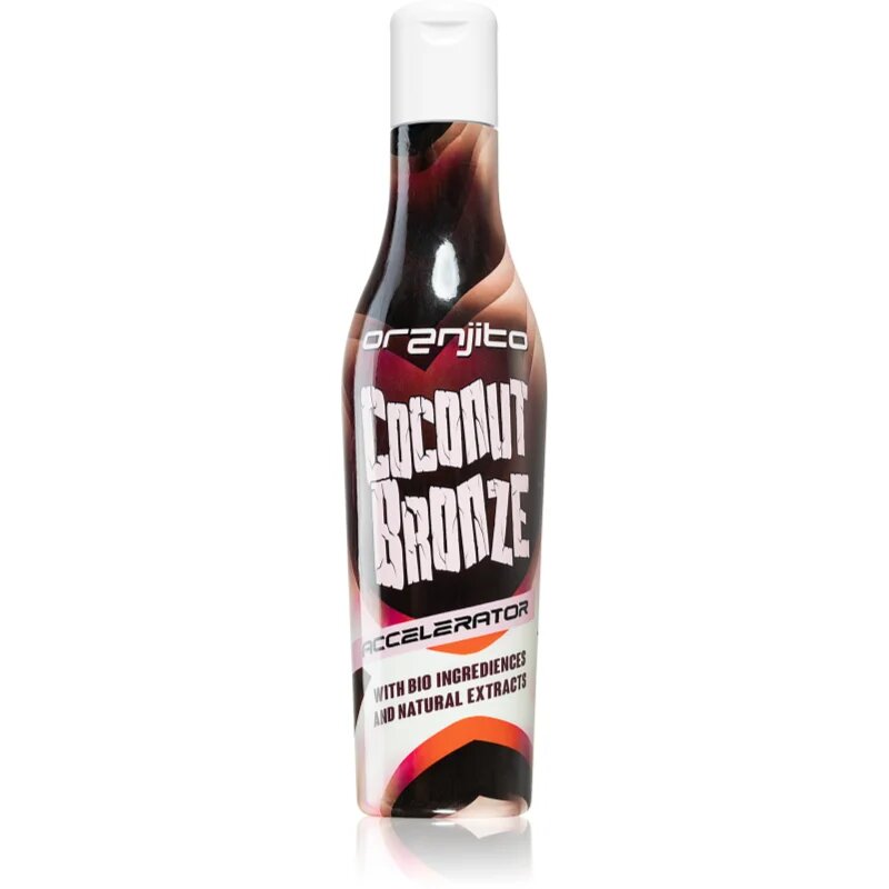 Oranjito Coconut Bronze Accelerator loțiune pentru bronzat la solar cu componente bio și accelerator de bronzare 200 ml