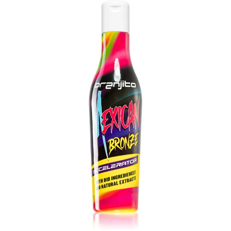 Oranjito Mexican Bronze Accelerator loțiune pentru bronzat la solar cu componente bio și accelerator de bronzare 200 ml