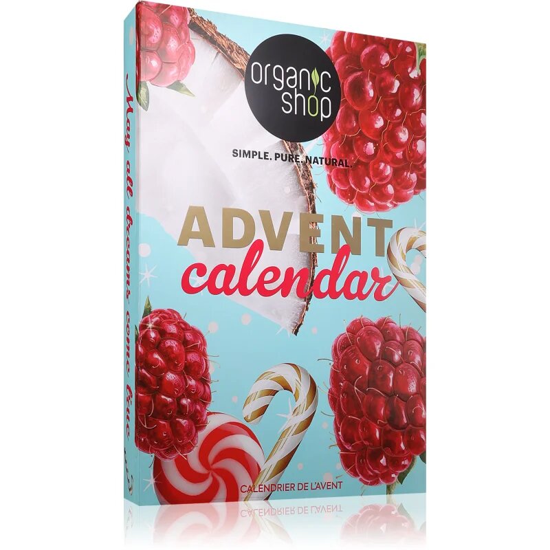 Organic Shop Natural Beauty 24-Day Wellness Advent Calendar Calendar de Crăciun