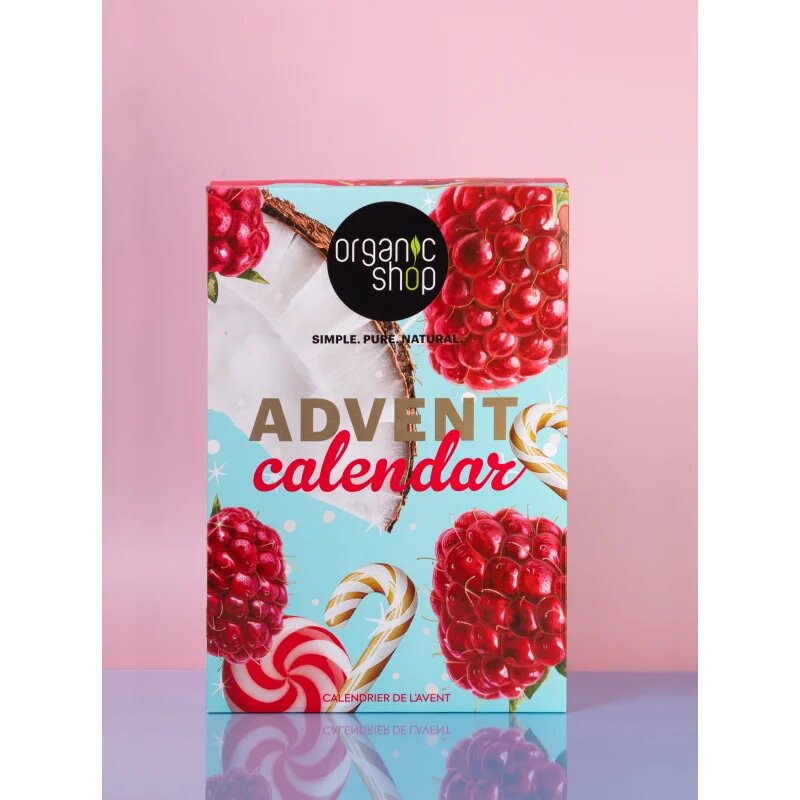 Organic Shop Natural Beauty 24-Day Wellness Advent Calendar Calendar de Crăciun
