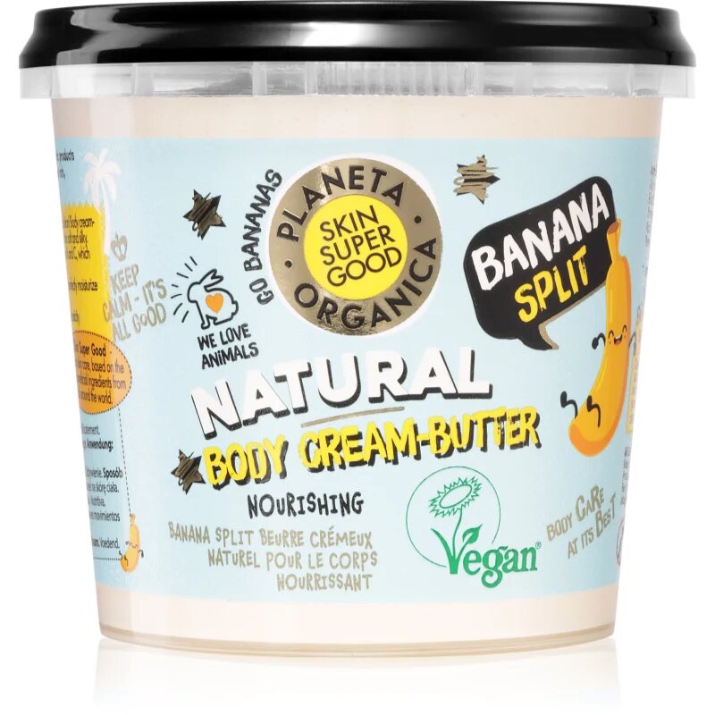 Skin Super Good Banana Split unt pentru corp hranitor 360 ml