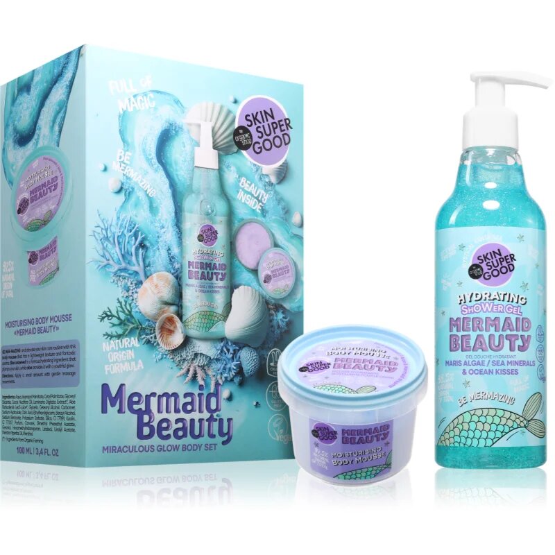 Organic Shop Skin Super Good Mermaid Beauty set cadou pentru corp