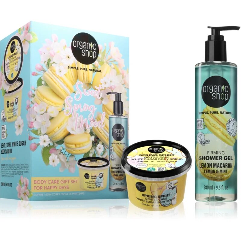 Organic Shop Sweet Spring Mood Body Care Set set cadou pentru corp