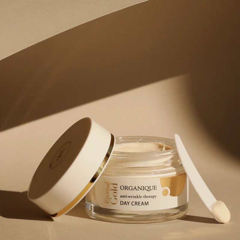 Organique Eternal Gold Anti-Wrinkle Therapy crema de zi anti-rid 50 ml