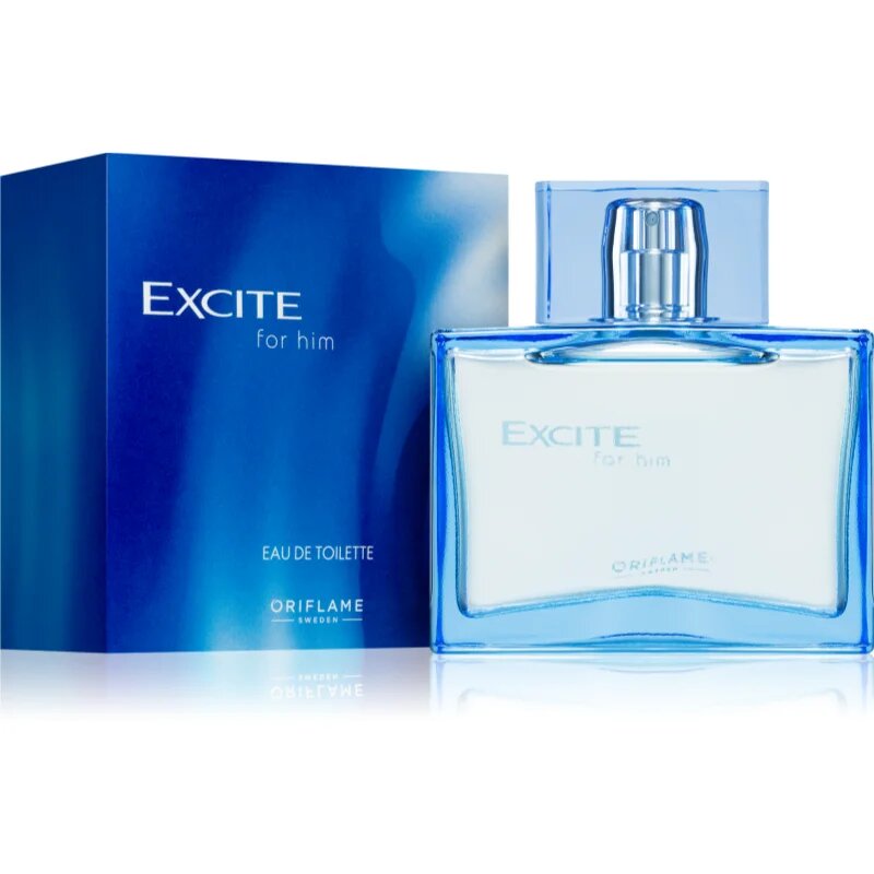 Oriflame Excite Eau de Toilette pentru bărbați 75 ml