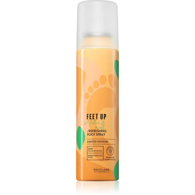 Oriflame Feet Up Melon & Mint Spray revigorant pentru picioare 150 ml