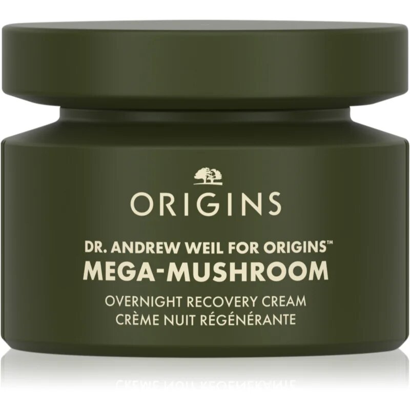 Origins Dr. Andrew Weil for ™ Mega-Mushroom Overnight Recovery Cream masca calmanta si hidratanta pentru noapte 50 ml