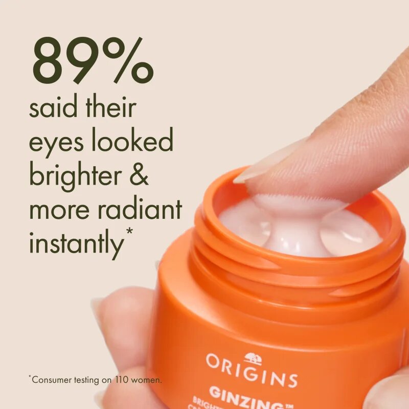Origins GinZing™ Brightening Eye Cream cremă iluminatoare împotriva cearcănelor și a pungilor de sub ochi culoare Cool 15 ml