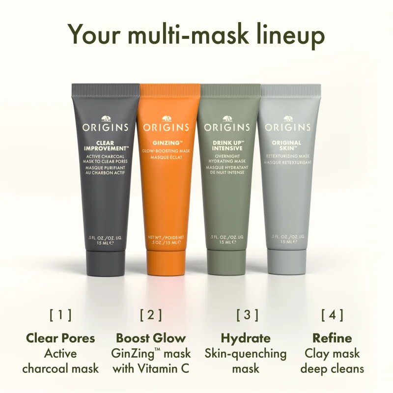 Origins Holiday Mini Mask Rituals set cadou