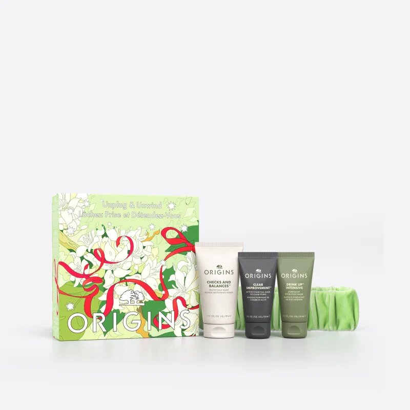 Origins Holiday Unplug & Unwind set cadou