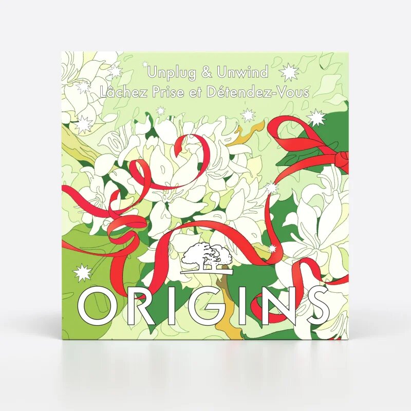 Origins Holiday Unplug & Unwind set cadou