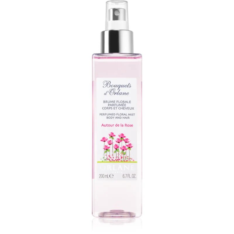 Orlane Bouquets d’ Autour de la Rose eau fraiche pentru corp si par pentru femei 200 ml