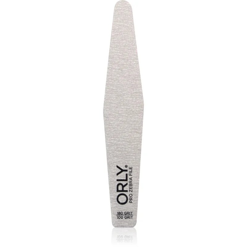 Orly Pro Zebra pilă de unghii clasică cu două straturi aspre 100/180 1 buc