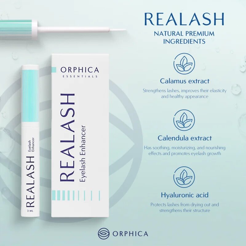 Orphica Realash ser pentru gene 3 ml