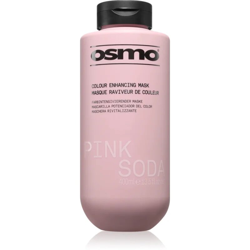 Osmo Pink Soda Colour Enhancing Mask mască fină de hrănire fără pigmenți permanenți de culoare roz 400 ml