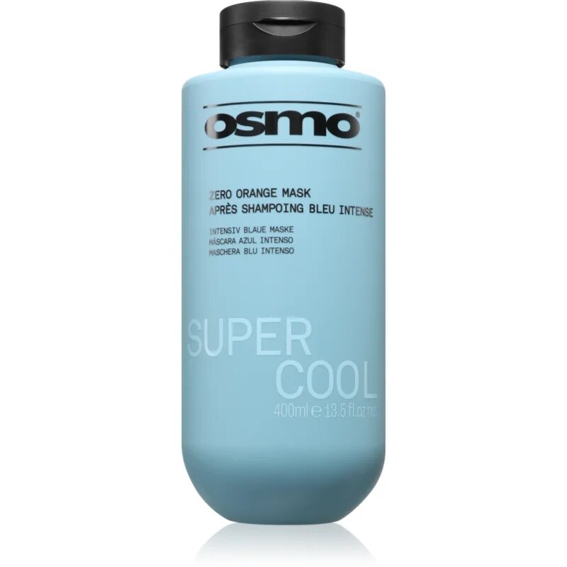 Osmo Super Cool Zero Orange Mask mască împotriva tonurilor galbene pentru părul închis la culoare 400 ml