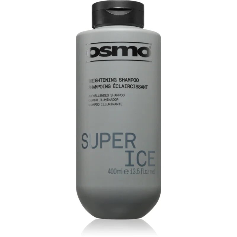 Osmo Super Ice Brightening Shampoo șampon împotriva tonurilor galbene pentru parul blond cu suvite 400 ml