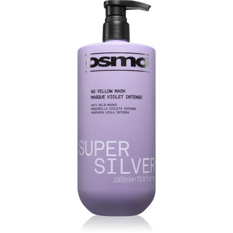 Osmo Super Silver No Yellow Mak masca pentru hidratare intensa neutralizeaza tonurile de galben 1000 ml
