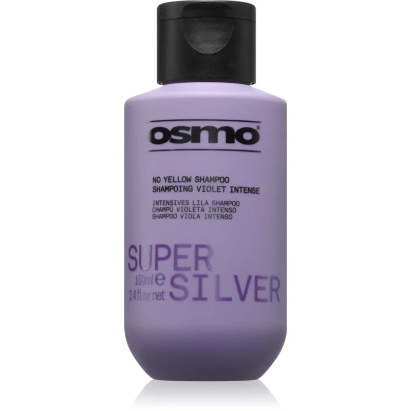 Osmo Super Silver No Yellow Shampoo șampon împotriva tonurilor galbene pentru părul blond şi gri 100 ml