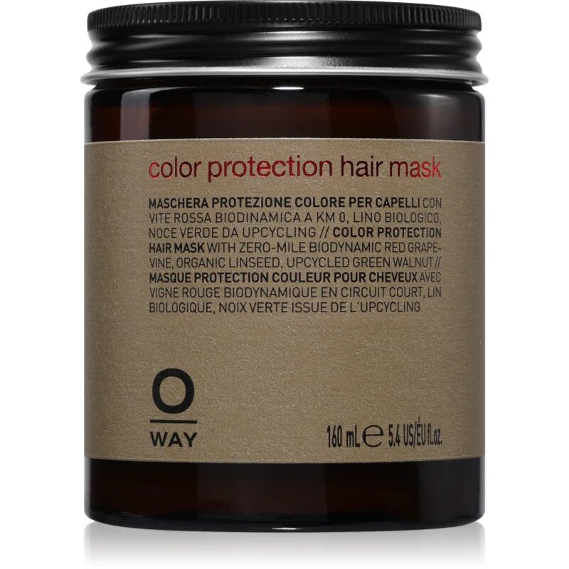 Oway Color Protection Hair Mask mască protectoare cu efect regenerator pentru păr vopsit 160 ml