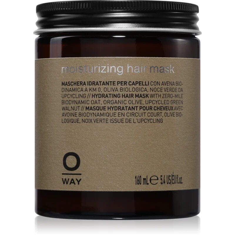 Oway Moisturizing Hair Mask mască de hidratare profundă pentru par uscat 160 ml