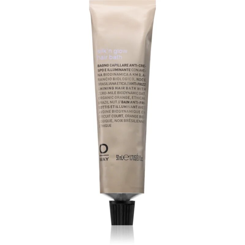 Oway Silk'n Glow Hair Bath șampon pentru par poros 50 ml